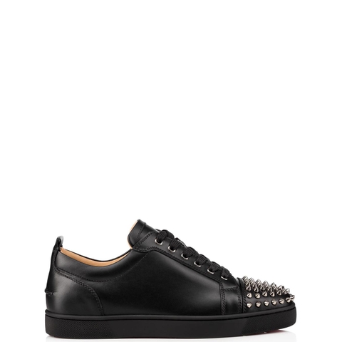 GIÀY CHRISTIAN LOUBOUTIN LOUIS JUNIOR SPIKES BLACK