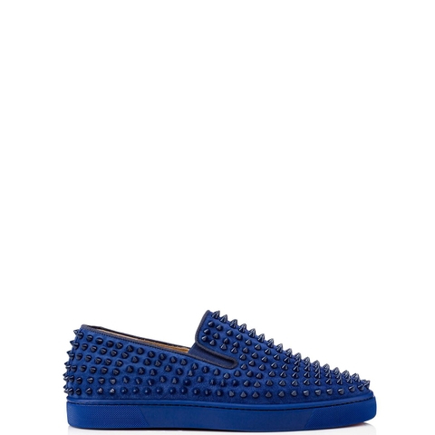 GIÀY CHRISTIAN LOUBOUTIN ROLLER BOAT BLUE