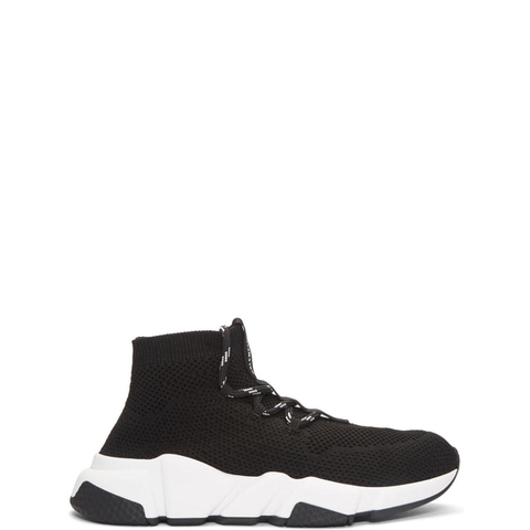 GIÀY BALENCIAGA BLACK LACE UP SPEED SNEAKERS
