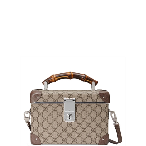 TÚI HỘP GUCCI X GLOBE TROTTER MONOGRAM