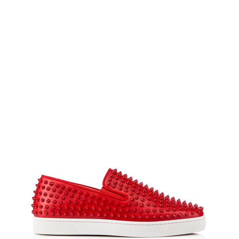 GIÀY CHRISTIAN LOUBOUTIN RED ROLLER BOAT