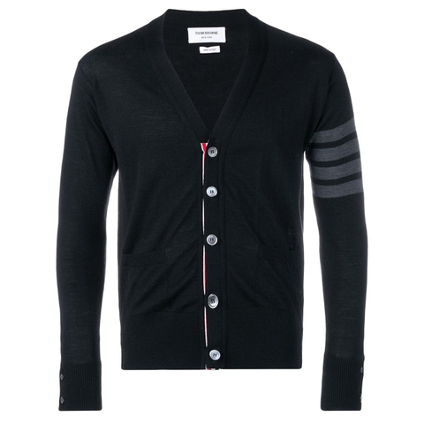 ÁO CARDIGAN THOM BROWNE FINE MERINO WOOL