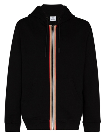 ÁO HOODIE BURBERRY ICON STRIPE ZIP-UP CHUẨN 1:1 AUTHENTIC