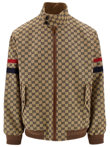 ÁO KHOÁC GUCCI GG JACQUARD ZIP-UP CHUẨN 1:1 AUTHENTIC