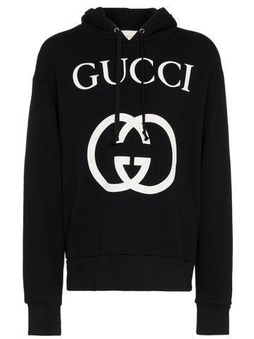 ÁO HOODIE GUCCI WITH INTERLOCKING G CHUẨN 1:1 AUTHENTIC