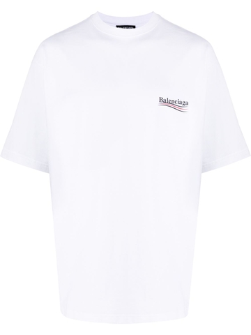 ÁO PHÔNG BALENCIAGA POLITICAL LOGO CHUẨN 1:1 AUTHENTIC