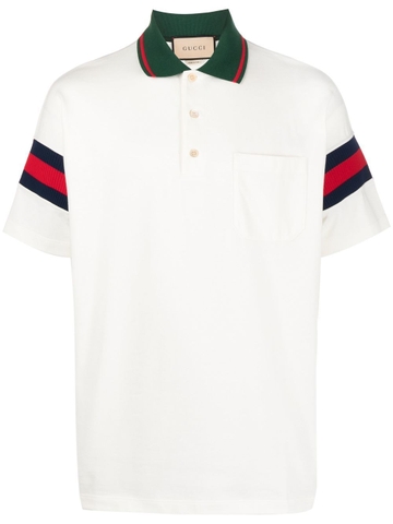 ÁO POLO GUCCI WITH WEB DETAILS CHUẨN 1:1 AUTHENTIC