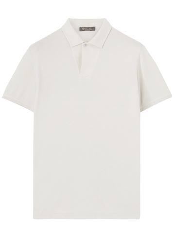 ÁO POLO LORO PIANA OPEN WHITE CHUẨN 1:1 AUTHENTIC.