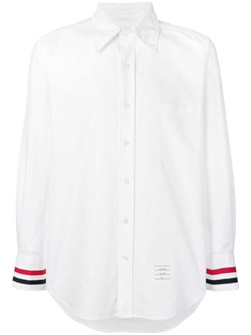 ÁO SƠ MI THOM BROWNE GROSGRAIN CUFF OXFORD CHUẨN 1:1 AUTHENTIC