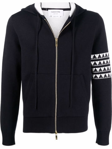 ÁO THOM BROWNE HECTOR ZIP HOODIE CHUẨN 1:1 AUTHENTIC