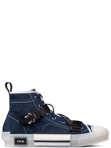 GIÀY DIOR B23 WITH DIOR BUCKLE HIGH-TOP SNEAKER