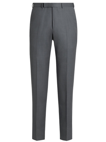 QUẦN ÂU ZEGNA GREY SLIM FIT TROUSERS CHUẨN 1:1 AUTHENTIC