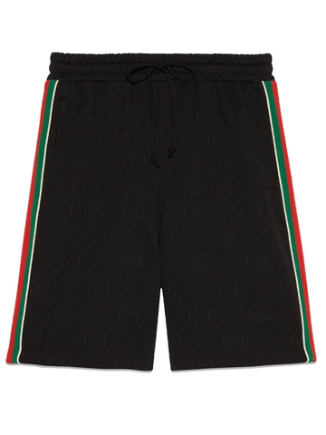 QUẦN SHORT GUCCI GG JACQUARD JERSEY BERMUDA CHUẨN 1:1 AUTHENTIC