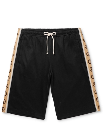 QUẦN SHORT GUCCI GG LOGO TAPE CHUẨN 1:1 AUTHENTIC