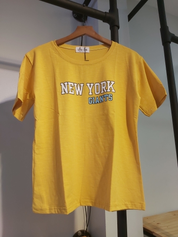 Áo thun nữ new york vàng A2036