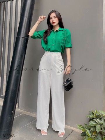 Quần tây nữ LOREN ống rộng B11063