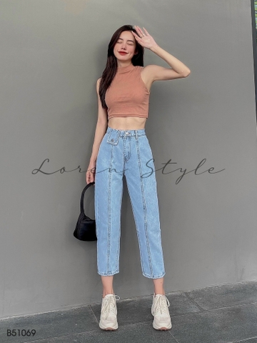 Quần jean baggy nữ LOREN kiểu B51069
