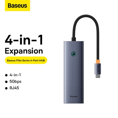 Hub chuyển đổi USB 4 in 1 Baseus Flite Series