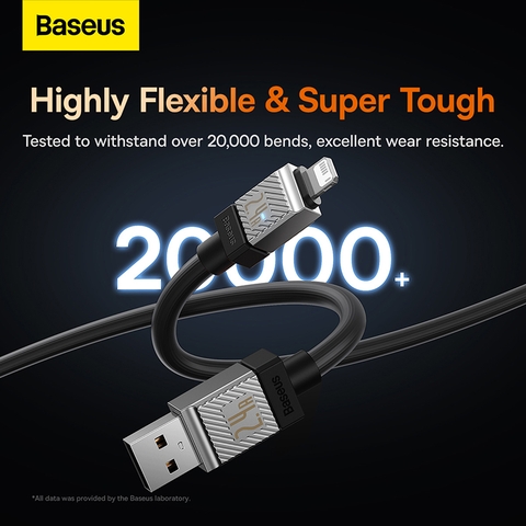 Cáp sạc nhanh Baseus CoolPlay Series USB to iP 2.4A
