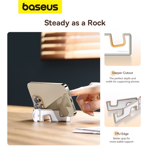 Giá đỡ điện thoại, máy tính bảng nhỏ gọn Baseus Portable Series Folding Phone Stand