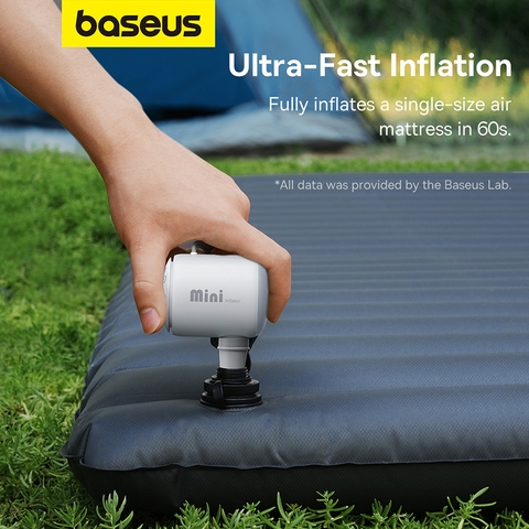 Máy bơm hút thổi nhỏ gọn Baseus PocketGo Portable Air Pump