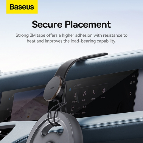 Đế treo điện thoại Baseus C02 Pro Series Magnetic Wireless Charging Car Mouunt