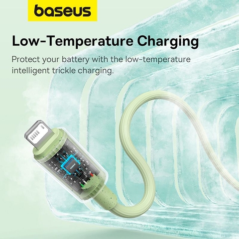 Cáp sạc nhanh Baseus Habitat Series Fast Charging Cable USB to iP 2.4A