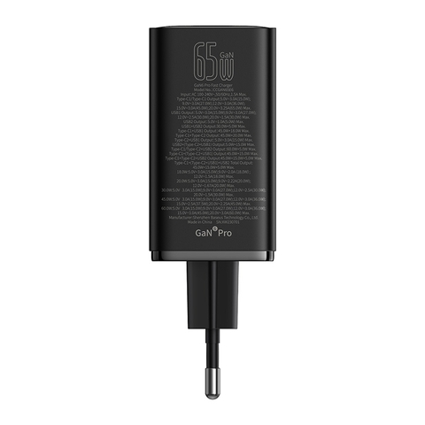 Củ sạc nhanh 65W  OS-Baseus GaN6 Pro Fast Charger 2C+2U