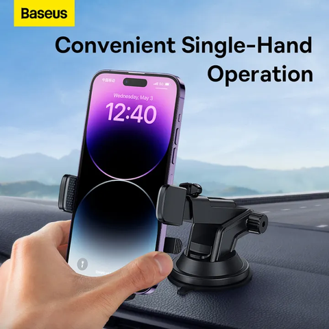 Giá đỡ ô tô dạng kẹp Baseus UltraControl Pro Series Clamp-Type Car Holder Set