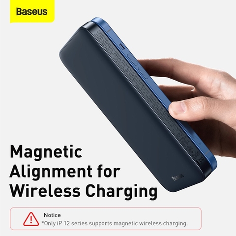 Pin dự phòng magsafe Baseus Magnetic Wireless Quick Charging Power Bank 10000mAh PD 20W - bản quốc tế