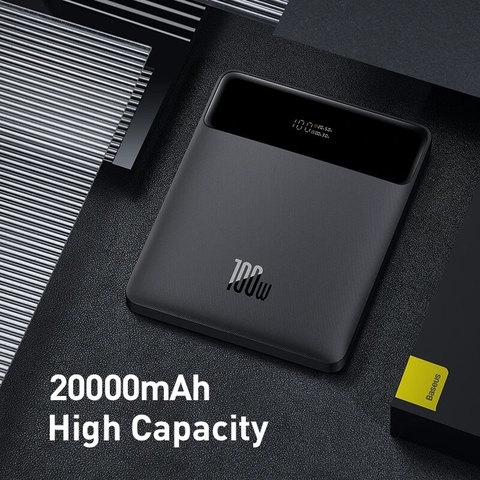 Pin dự phòng sạc siêu nhanh Baseus Blade High Power Power Bank 20000mAh 100W