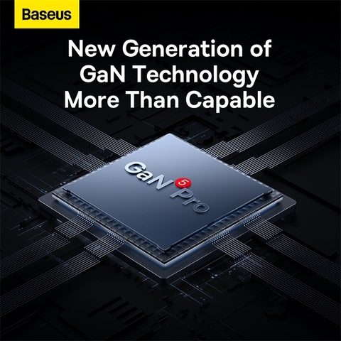 Bộ sạc nhanh 65W Baseus Gan5 Pro Fast Charger 2C+U