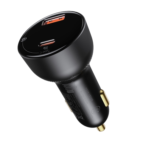 Tẩu sạc nhanh công suất cao Baseus 100w Digital Display Car Charger