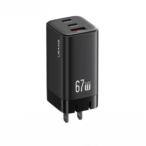 Củ Sạc Nhanh 2C+A USAMS CC265 67W (GaN Charger)