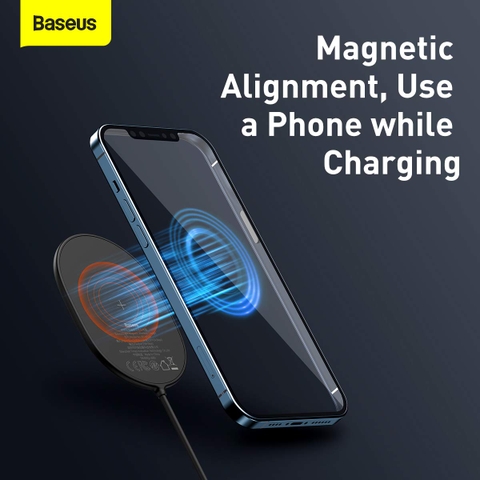 Sạc không dây Baseus Light Magnetic Wireless Charger 15W