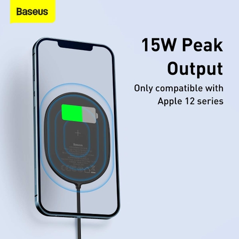 Sạc không dây Baseus Light Magnetic Wireless Charger 15W