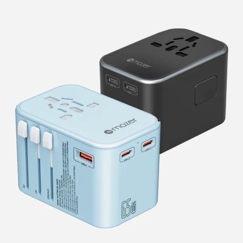 Củ sạc nhanh 65W Mazer infinite world travel GaN PD CHARGER