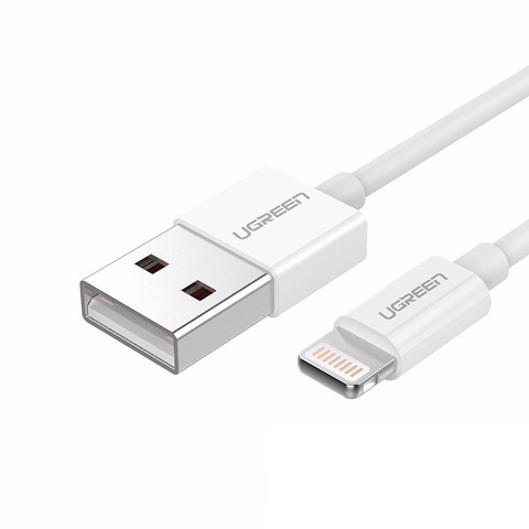 Cáp sạc & truyền dữ liệu Ugreen USB-A sang Lightning ABS US155