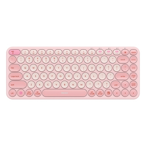 Bàn phím không đây Baseus K01 Wireless Tri-Mode Keyboard Frosted