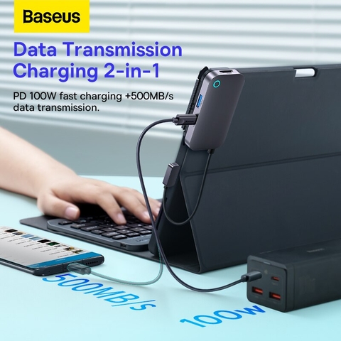 Hub chuyển Baseus Padsafe 6-Port Type-C HUB Adapter