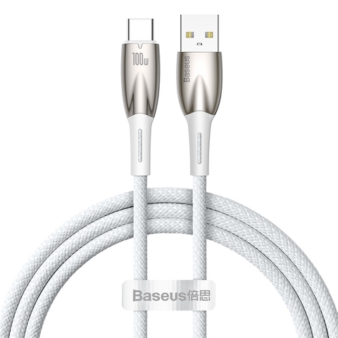 Cáp sạc nhanh 100W Baseus Glimmer Series Fast Charging Data Cable USB to Type-C