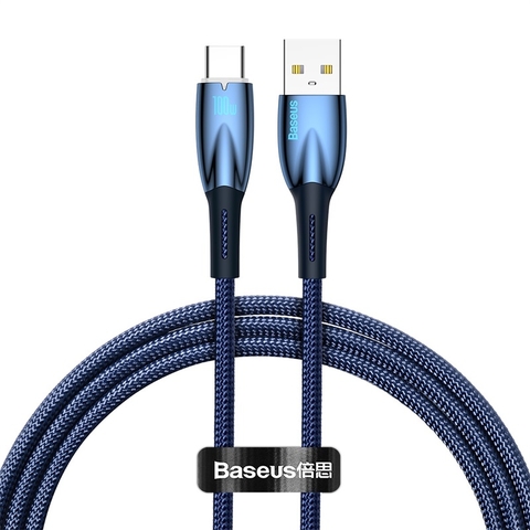 Cáp sạc nhanh 100W Baseus Glimmer Series Fast Charging Data Cable USB to Type-C