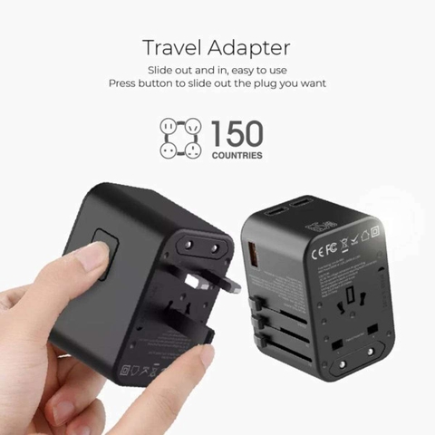 Củ sạc nhanh 65W Mazer infinite world travel GaN PD CHARGER