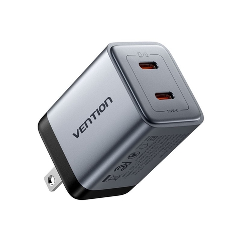 Củ sạc nhanh VENTION 45W C+C GaNDash