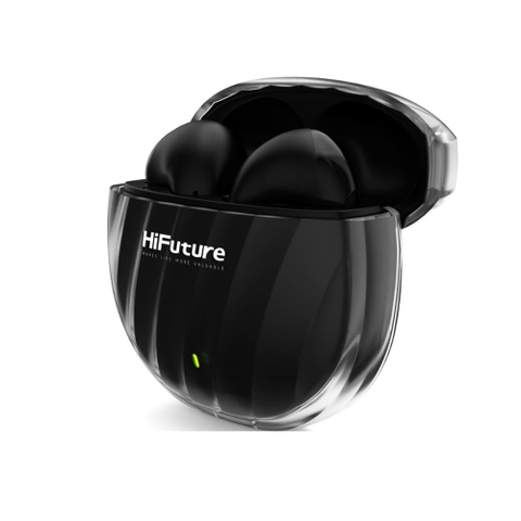 Tai nghe HiFuture FlyBuds3 True Wireless EarBuds (Bluetooth 5.3, ENC, iPX5, Two Layer Transparent Case)