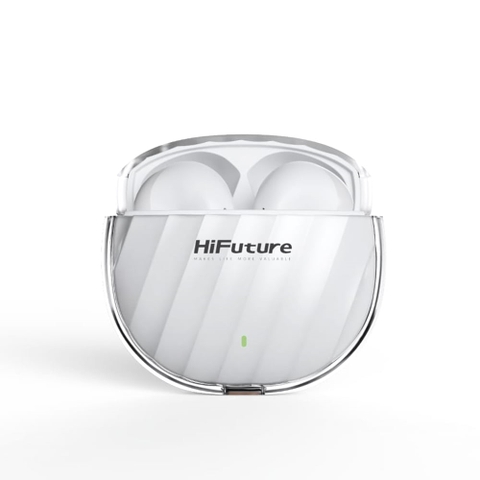 Tai nghe HiFuture FlyBuds3 True Wireless EarBuds (Bluetooth 5.3, ENC, iPX5, Two Layer Transparent Case)