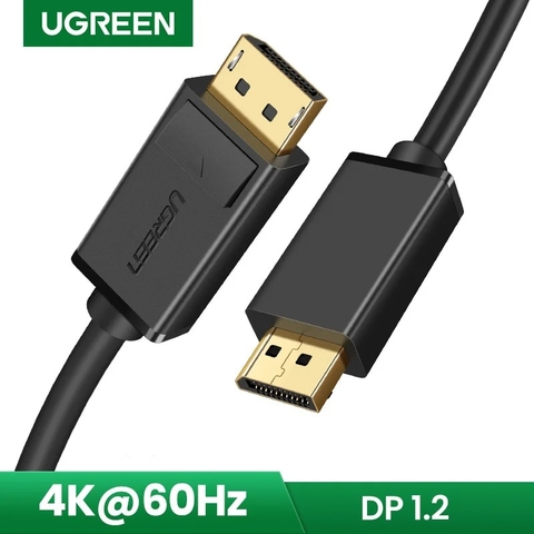 Dây cáp DisplayPort to DisplayPort tốc độ 21.6Gbps dài 1-5M UGREEN DP102