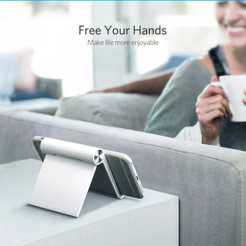 Giá đỡ điện thoại máy tính bảng Ugreen màu trắng LP106