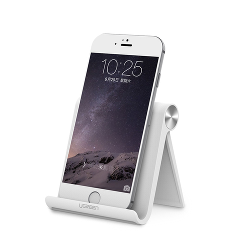 Giá đỡ điện thoại máy tính bảng Ugreen màu trắng LP106
