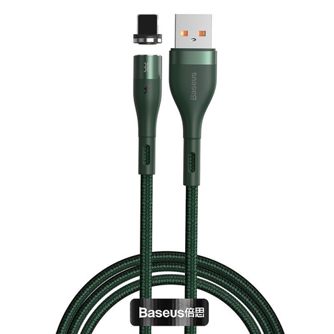 Cáp nam châm hỗ trợ sạc nhanh Baseus Zinc Magnetic Gen5 Safe Fast Charging Cable LV872